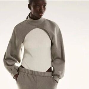 Zara sweatshirt sleeves